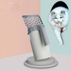 Convenient Clean-Up Cat Litter Scoop Kit-0